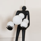 Artistic Figure Glass Floor Lamp — product view 54