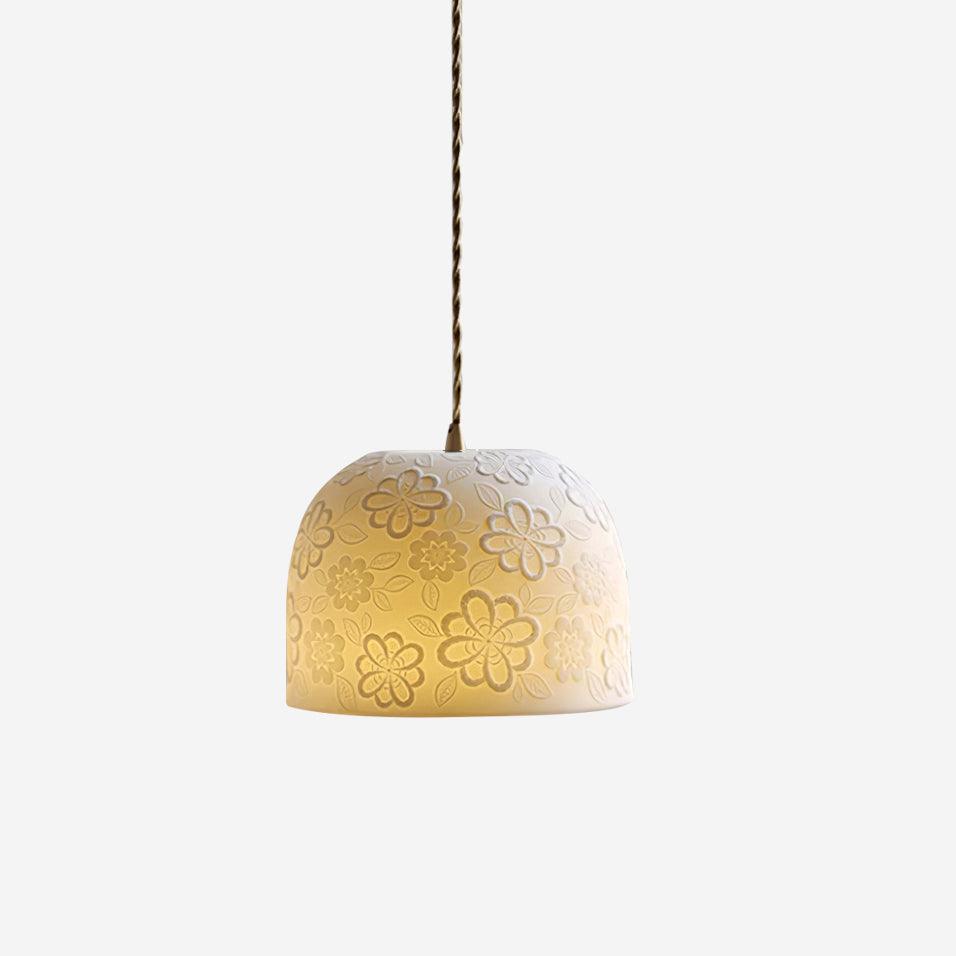 Corals Ceramics Pendant Lamp — product view 1