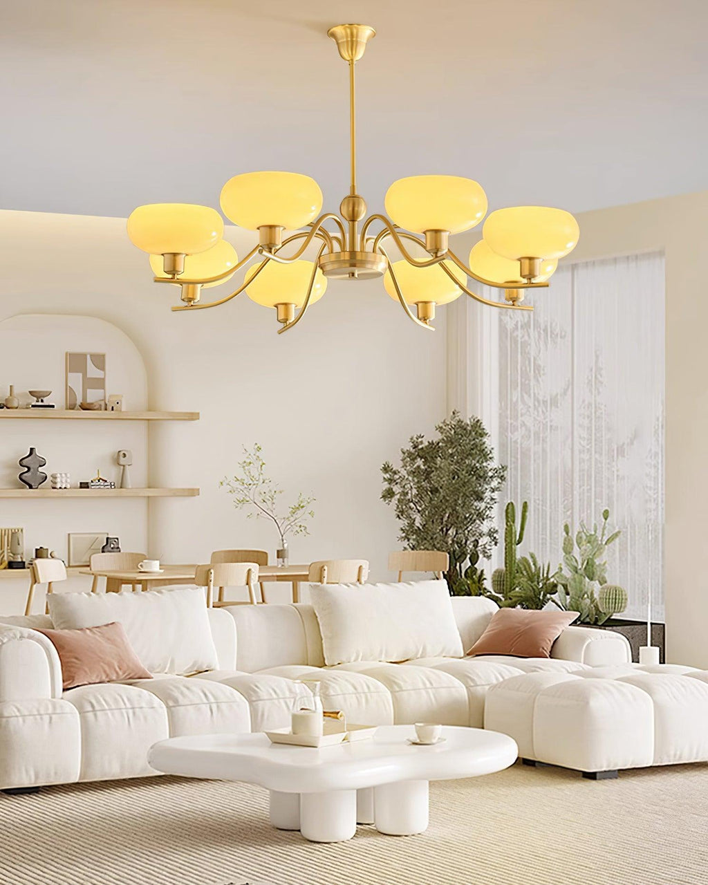 Sooks Havana Glass Chandelier — product view 4