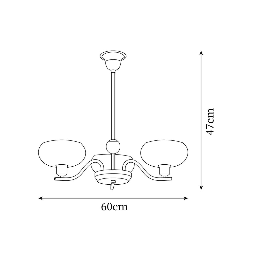 Sooks Havana Glass Chandelier — product view 5