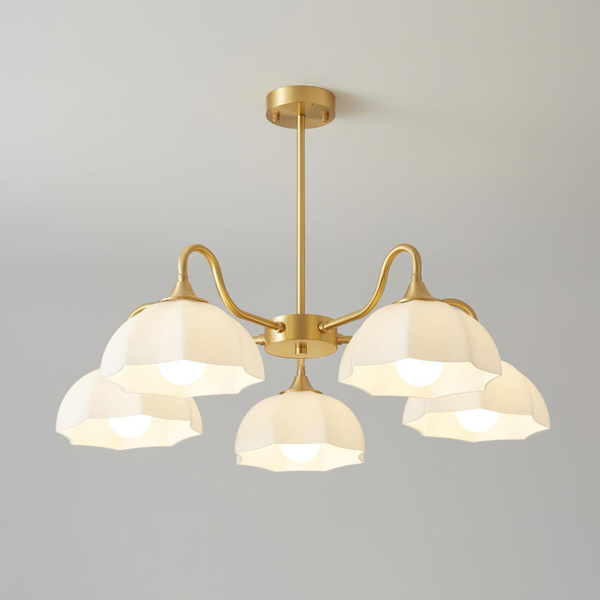 Visa Raito Glass Chandelier — product view 16