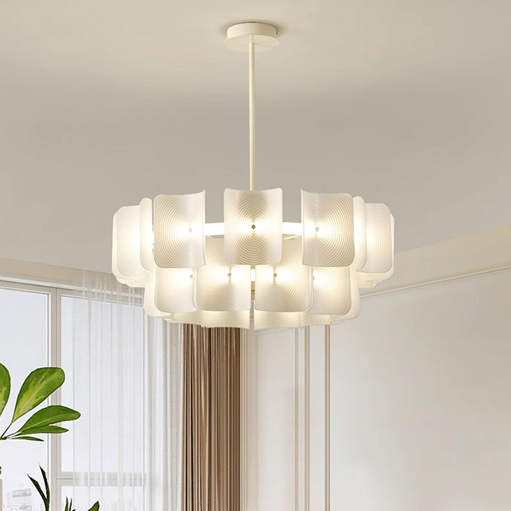 Fingerprint Metal Chandelier — product view 2
