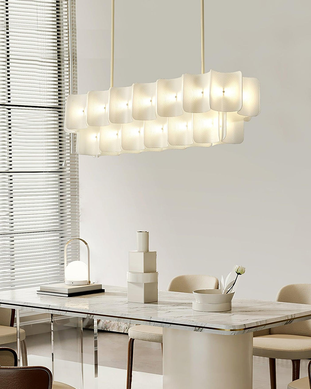 Fingerprint Metal Chandelier — product view 8