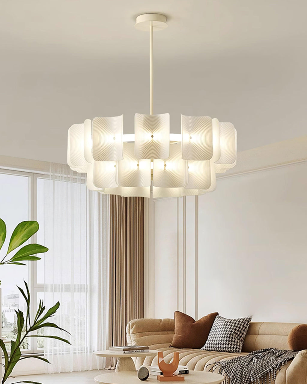 Fingerprint Metal Chandelier — product view 11