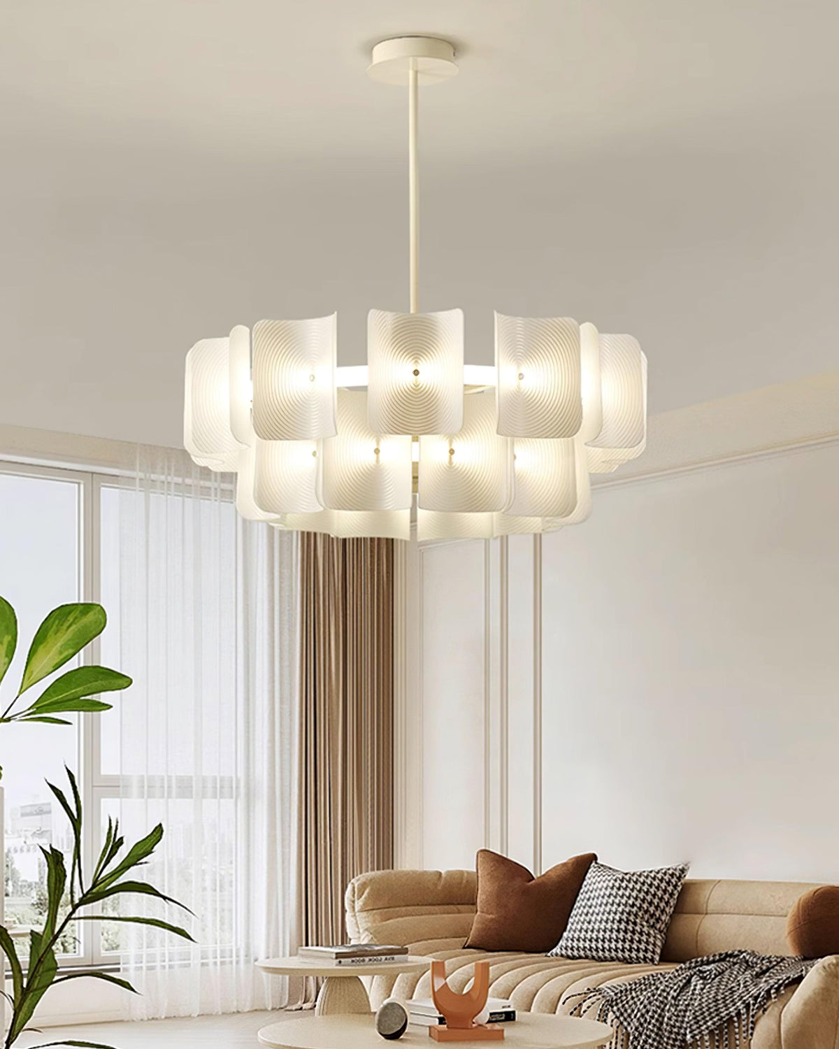 Fingerprint Metal Chandelier — product view 11