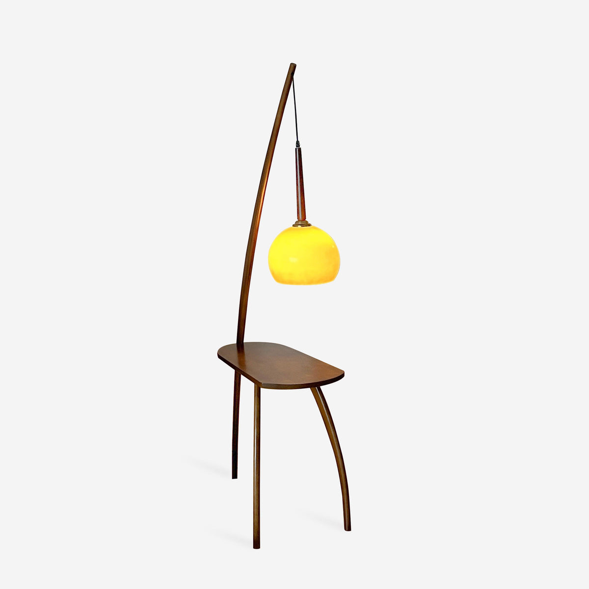 Domus Pollo Glass Floor Lamp — product view 1