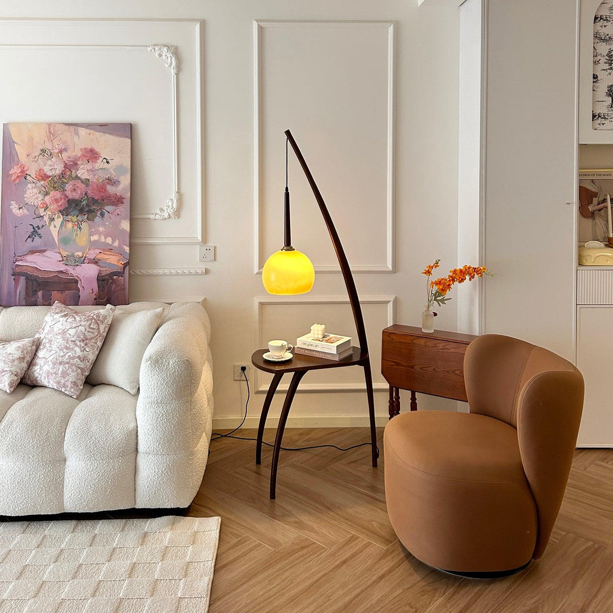 Domus Pollo Glass Floor Lamp — product view 2