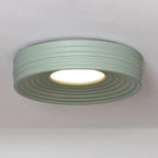 Cream Ribbed Metal Ceiling Light — product view 16