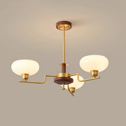 Walnut & Brass