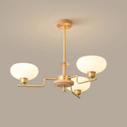 Wood color & Brass