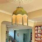 Fina Tassel Brass Pendant Light — product view 7
