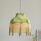 Fina Tassel Brass Pendant Light — product view 11