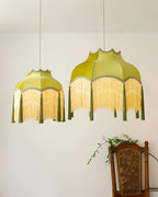 Fina Tassel Brass Pendant Light — product view 19
