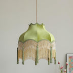 Fina Tassel Brass Pendant Light — product view 21