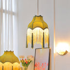Fina Tassel Brass Pendant Light — product view 24
