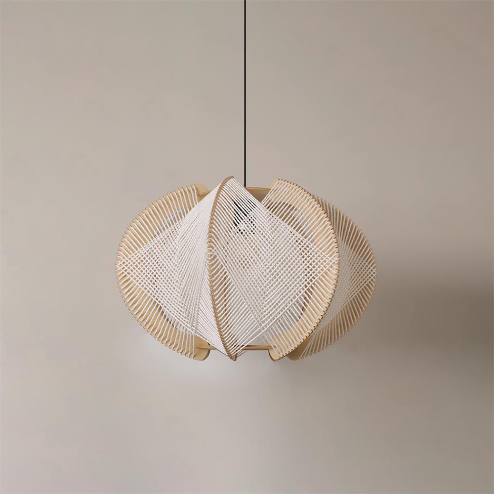 Java Wood Pendant Light — product view 19