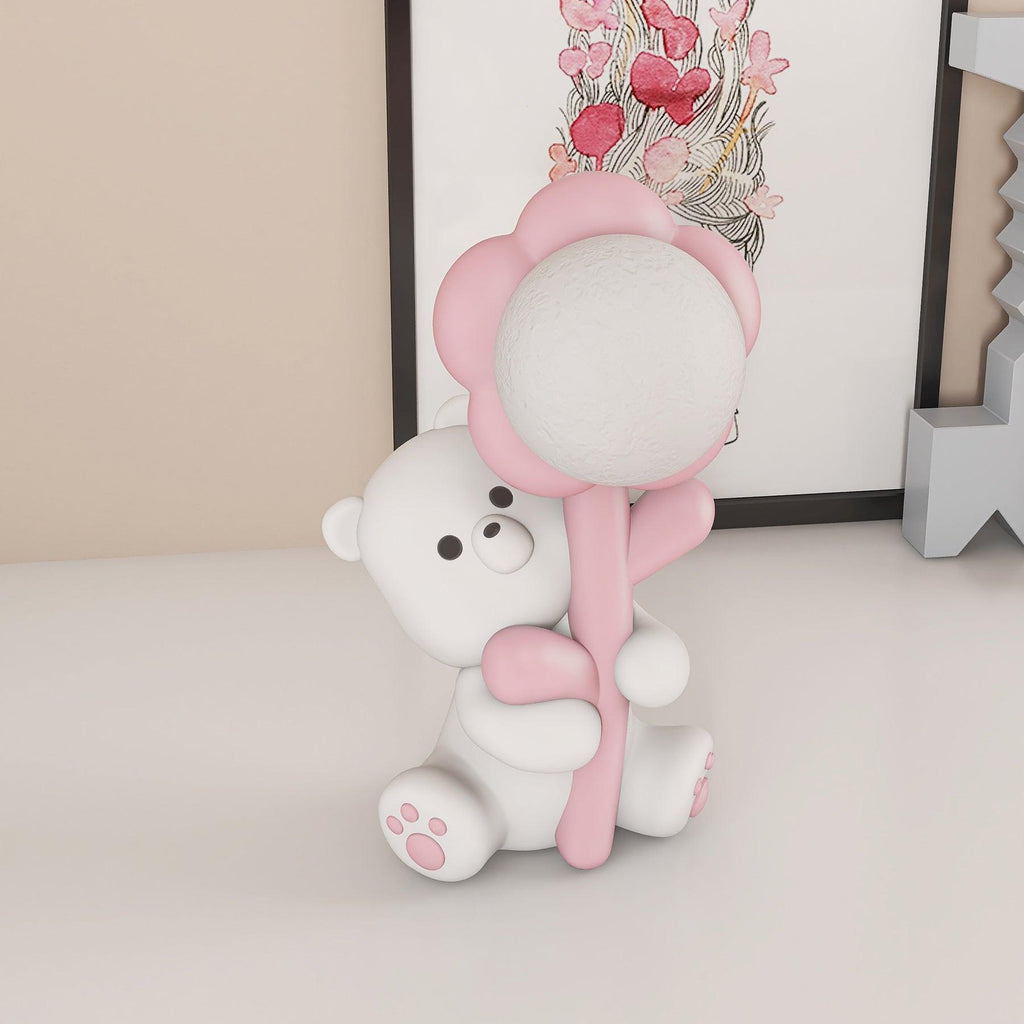 Cartoon Bear Resin Table Lamp — product view 7
