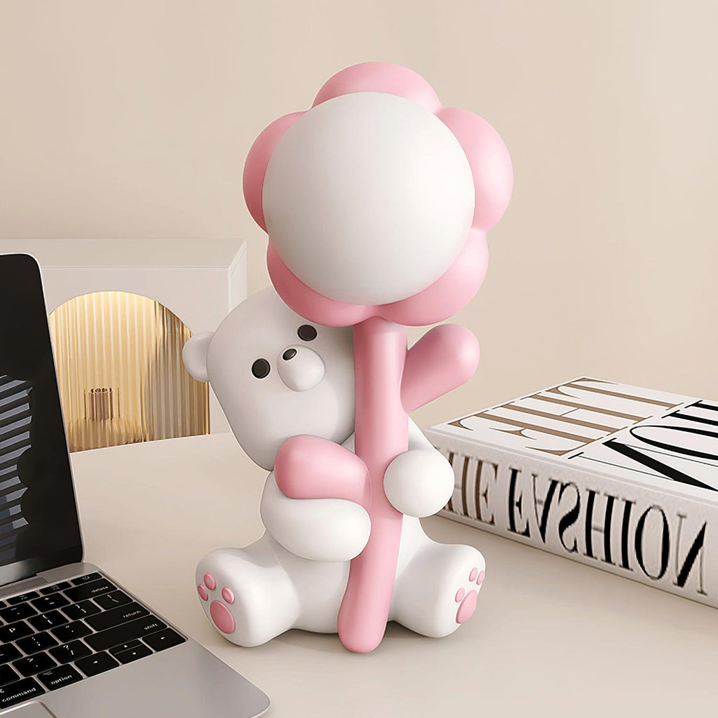 Cartoon Bear Resin Table Lamp — product view 12