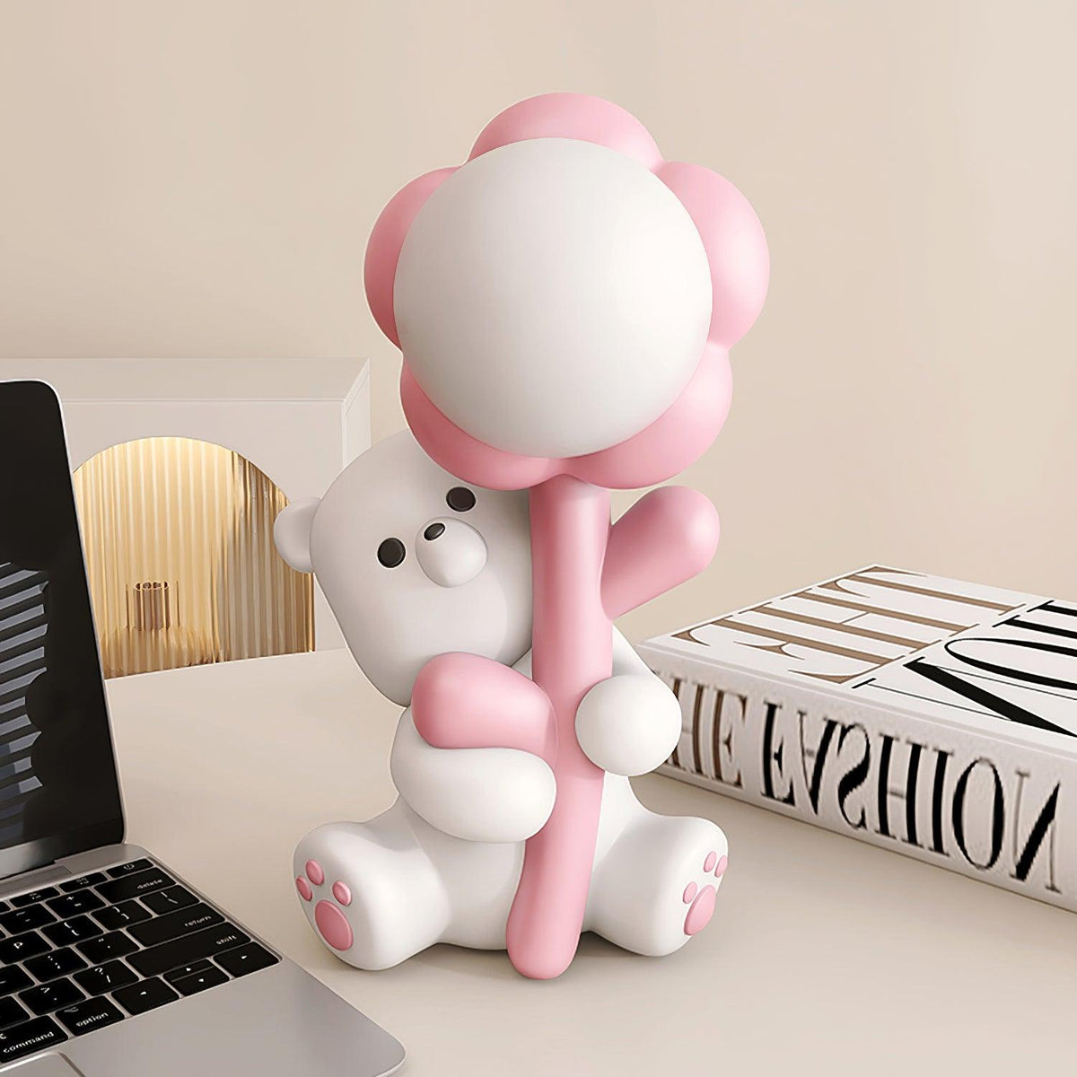 Cartoon Bear Resin Table Lamp — product view 12