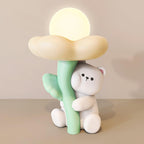 Cute Bear Resin Table Lamp — product view 3