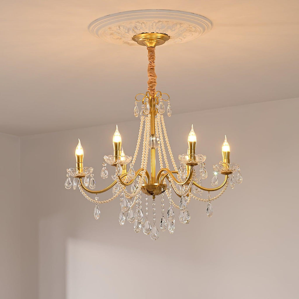 Willa Crystal Chandelier — product view 2
