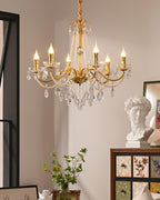Willa Crystal Chandelier — product view 4