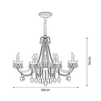 Willa Crystal Chandelier — product view 5