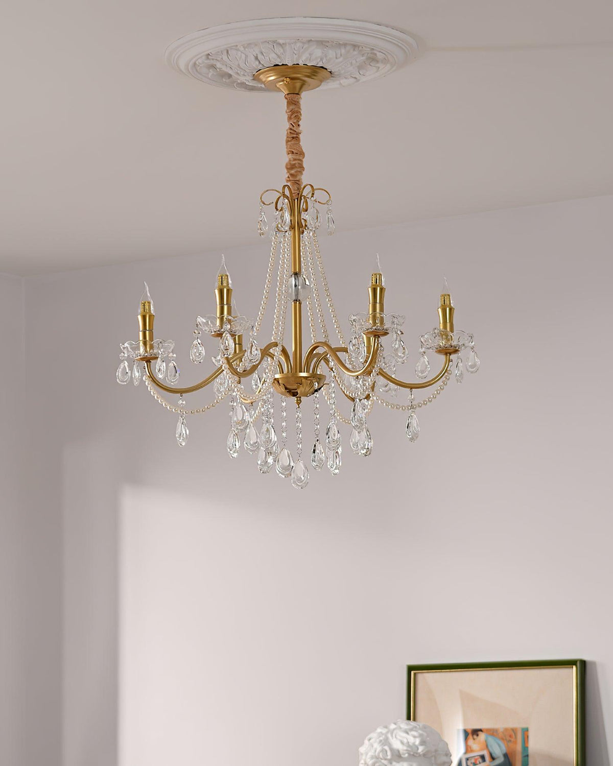 Willa Crystal Chandelier — product view 10