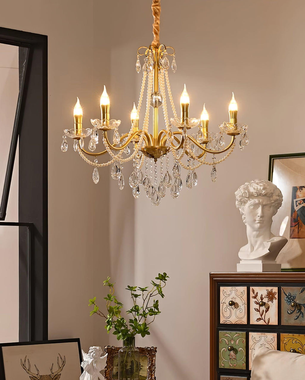 Willa Crystal Chandelier — product view 15