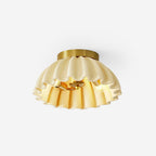 Ruffle Metal Ceiling Light — product view 1