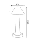Mina LED Metal Table Lamp — product view 5