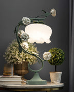 Ron Rose Flower Glass Table Lamp — product view 8