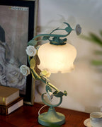 Ron Rose Flower Glass Table Lamp — product view 11