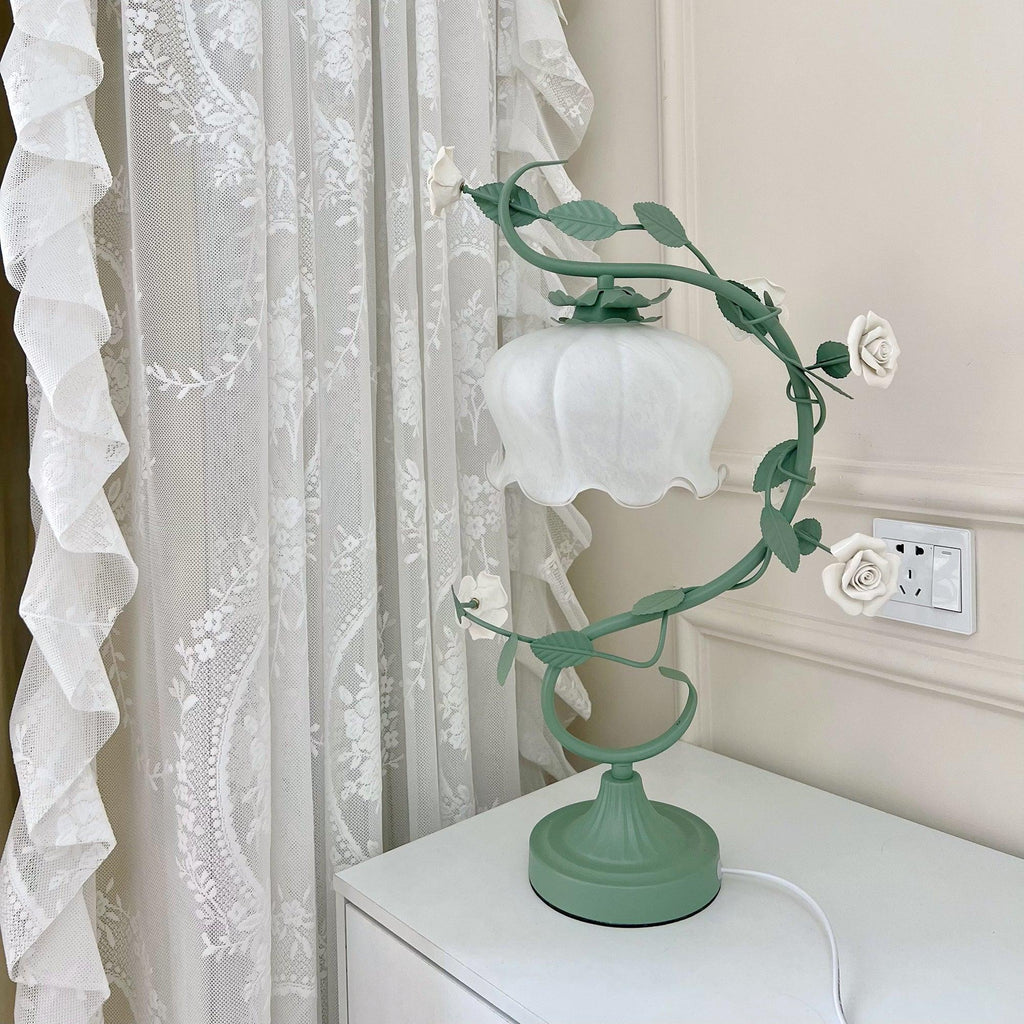 Ron Rose Flower Glass Table Lamp — product view 39