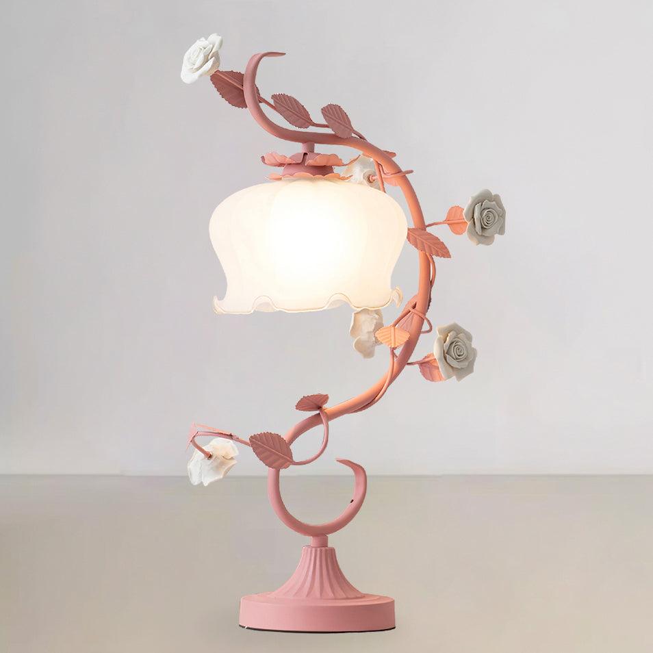 Ron Rose Flower Glass Table Lamp — product view 44