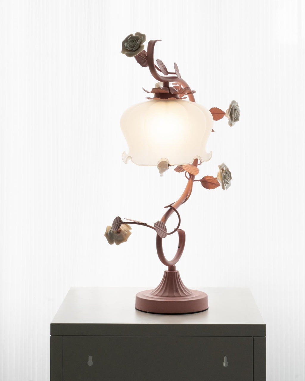 Ron Rose Flower Glass Table Lamp — product view 56