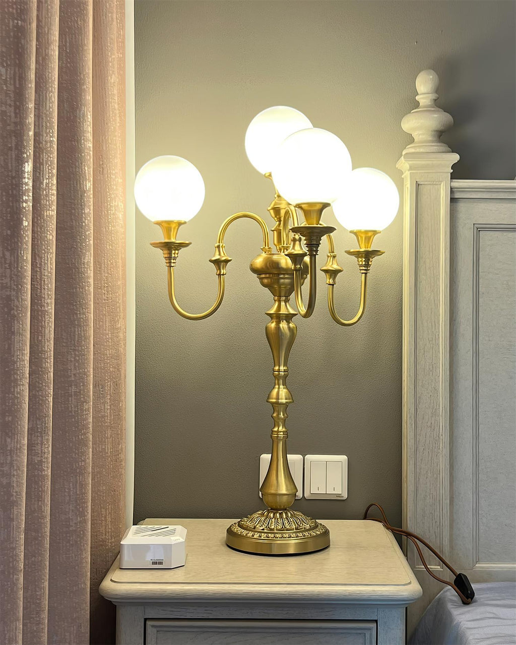 Beatty Brass Table Lamp — product view 3