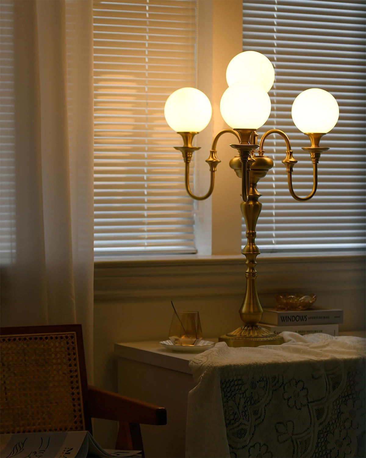 Beatty Brass Table Lamp — product view 4