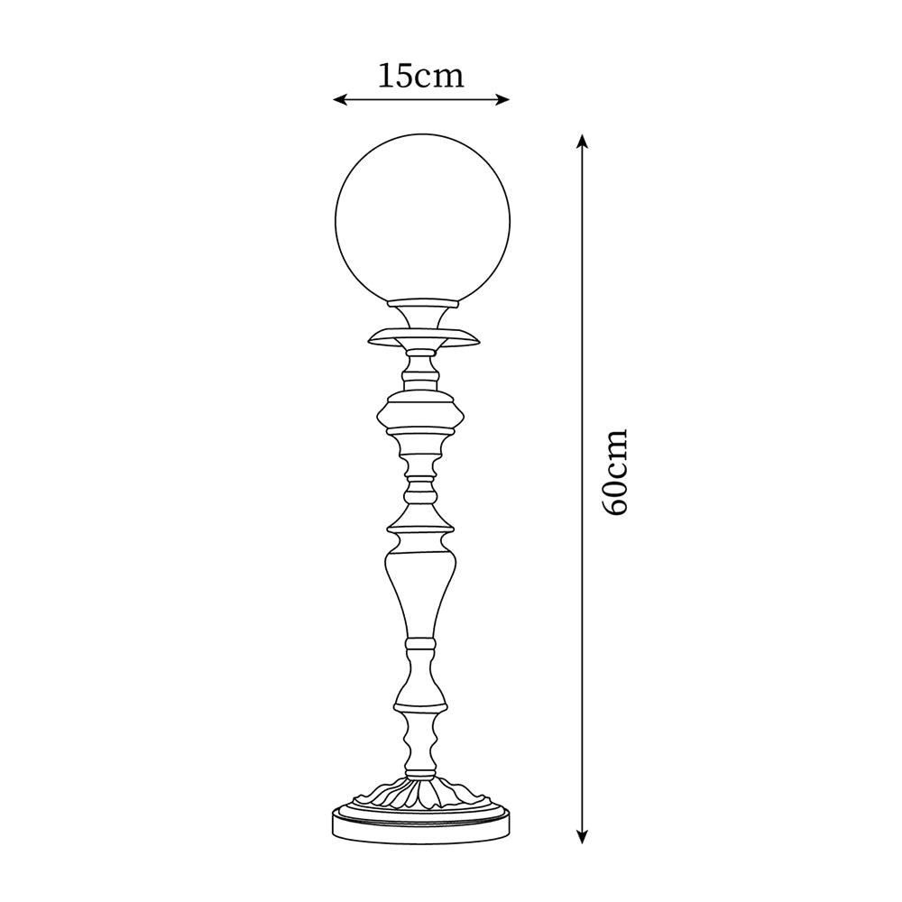 Beatty Brass Table Lamp — product view 5