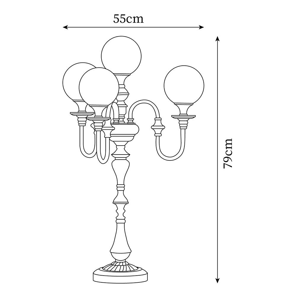Beatty Brass Table Lamp — product view 6