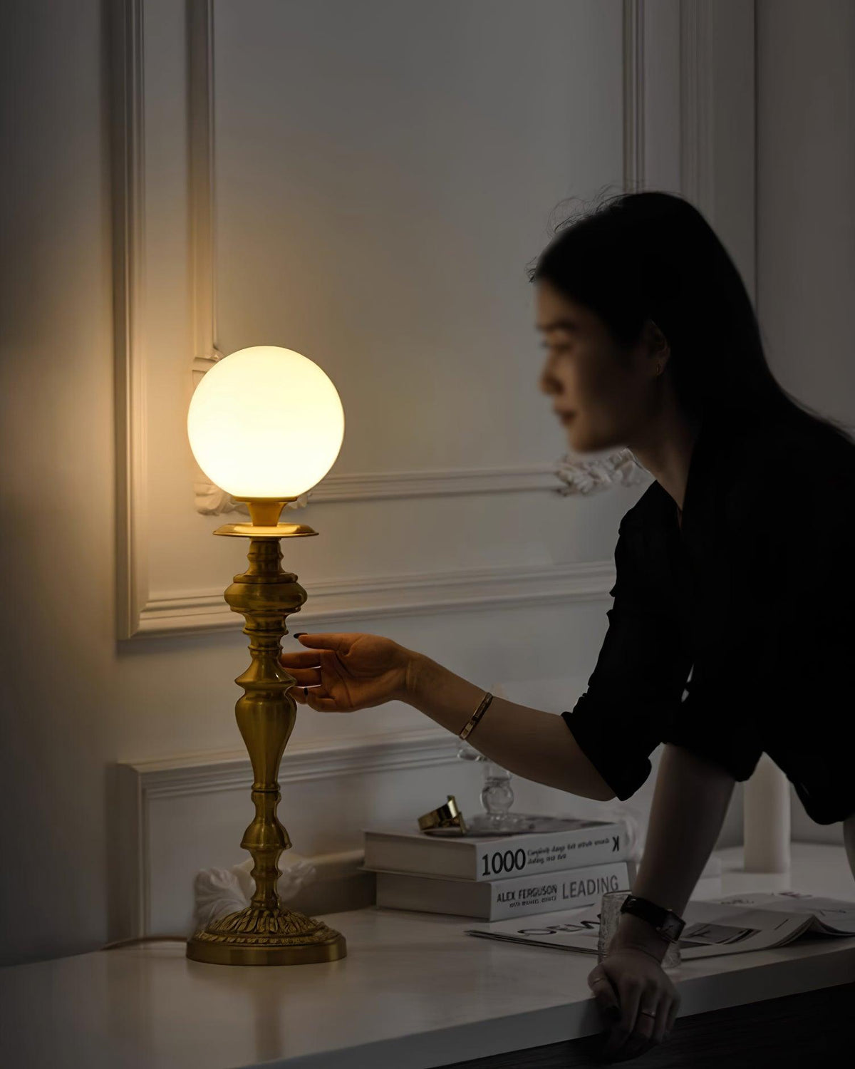 Beatty Brass Table Lamp — product view 19