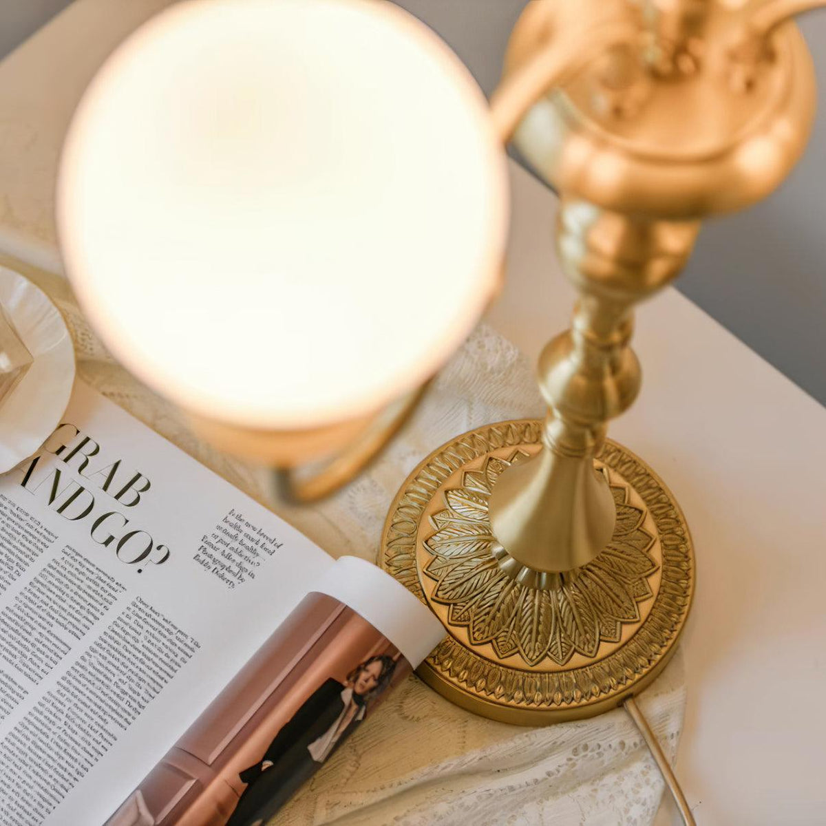 Beatty Brass Table Lamp — product view 22