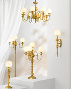 Beatty Brass Chandelier — product view 3