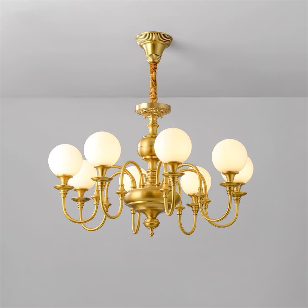 Beatty Brass Chandelier — product view 16