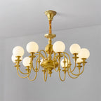 Beatty Brass Chandelier — product view 17