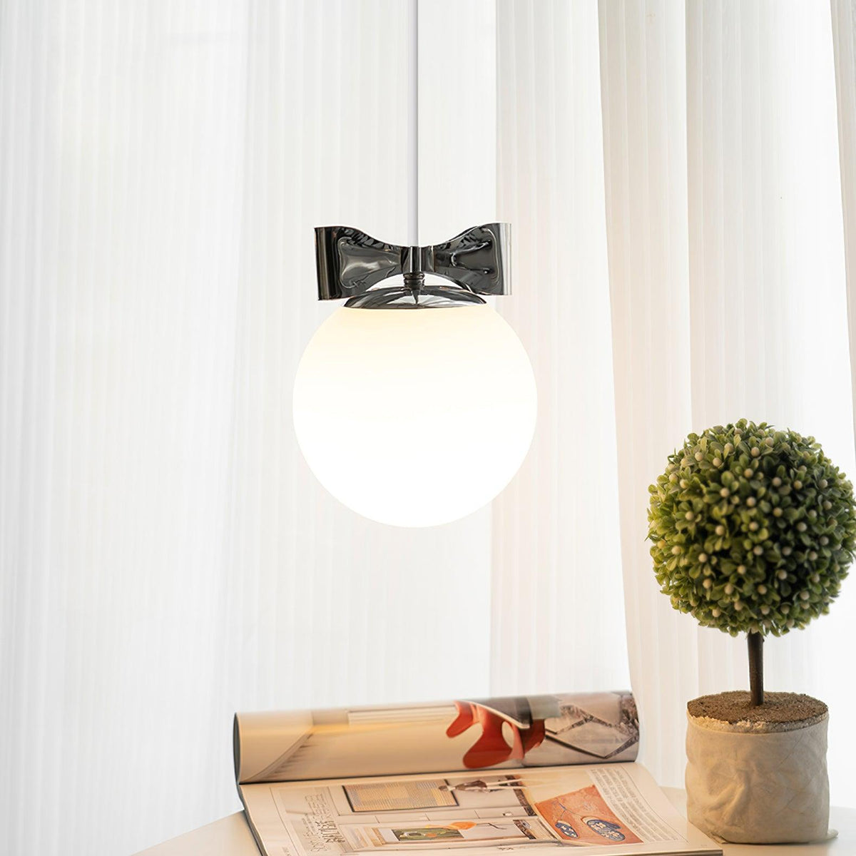 Luna Glass Pendant Lamp — product view 2