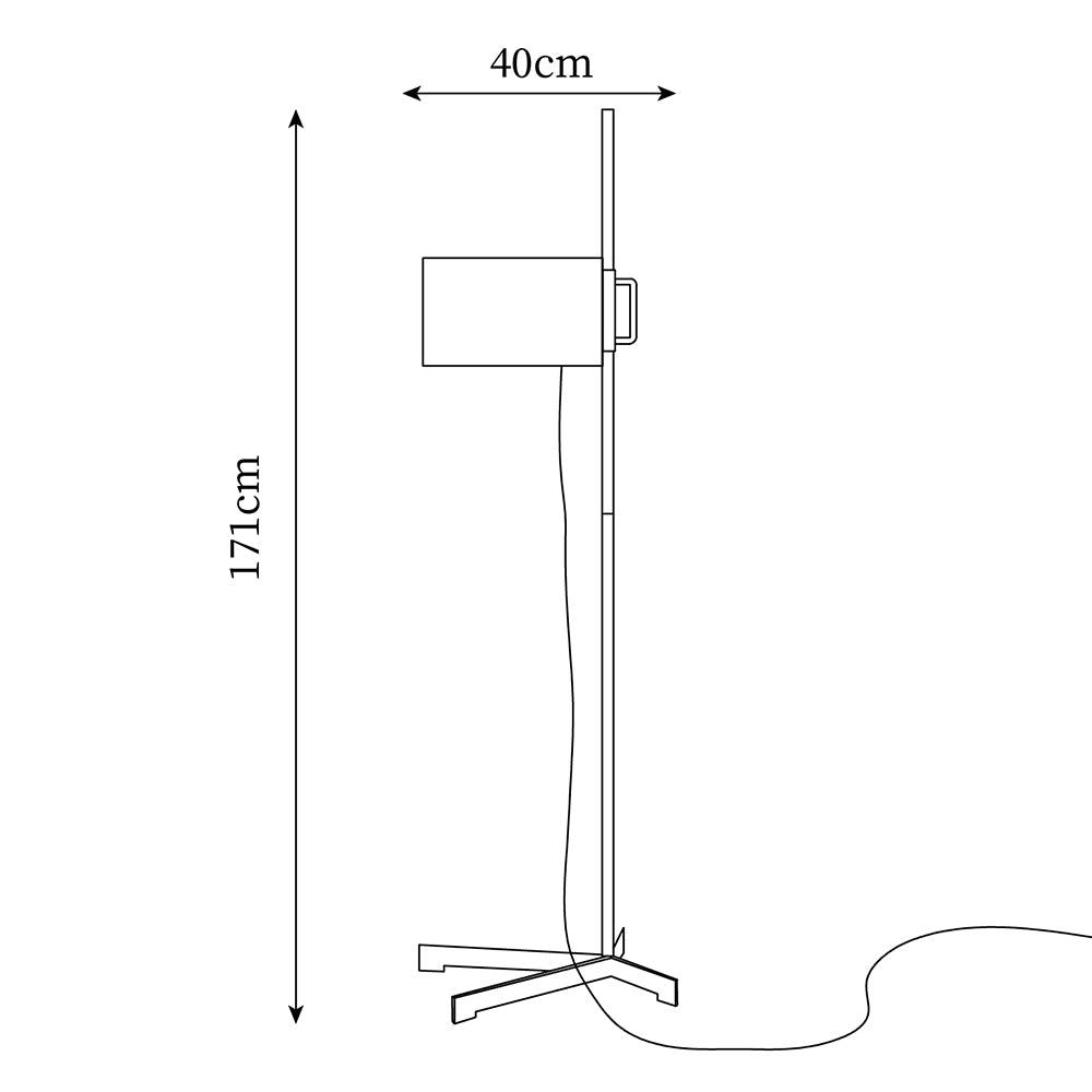 TMC Metal Floor Lamp — product view 5