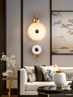 Alabaster Eclipse Wall Light – product view 18