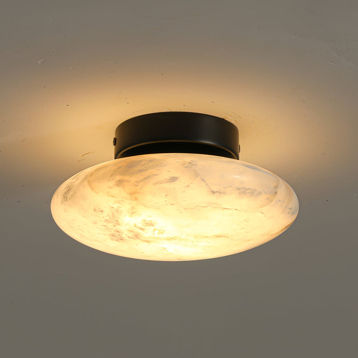 Alabaster Oval Ceiling Lamp – product view 28
