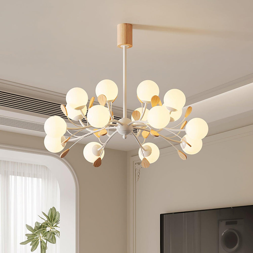 Melanie Glass Chandelier — product view 2